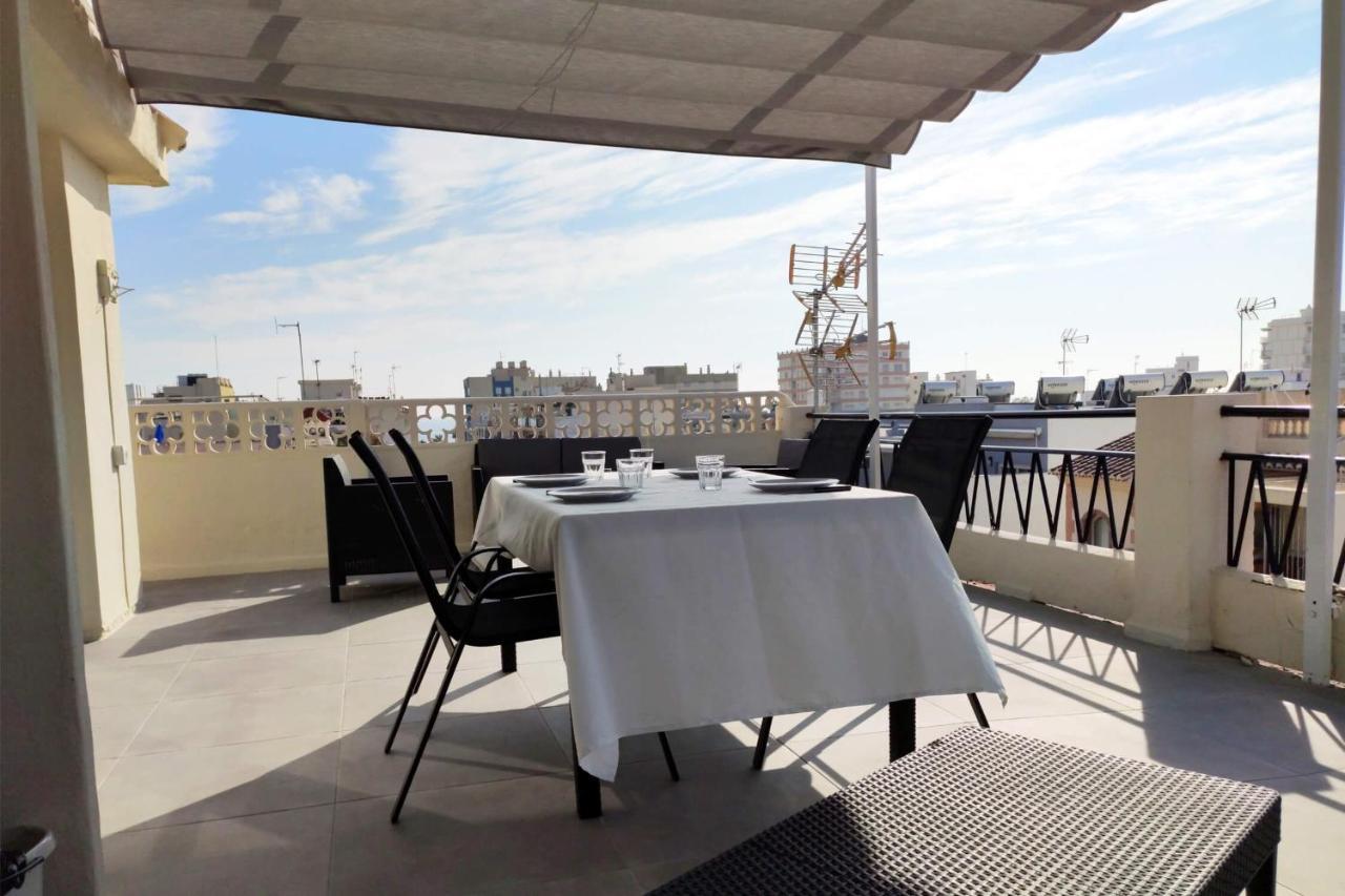 Apartamento Atico del Mar Torre Del Mar Exterior foto